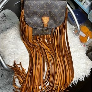 Up cycle authentic LV bag.